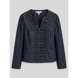 Whimsigoth Dark Academia Grunge Festival Distressed Denim Look Layering Jacket